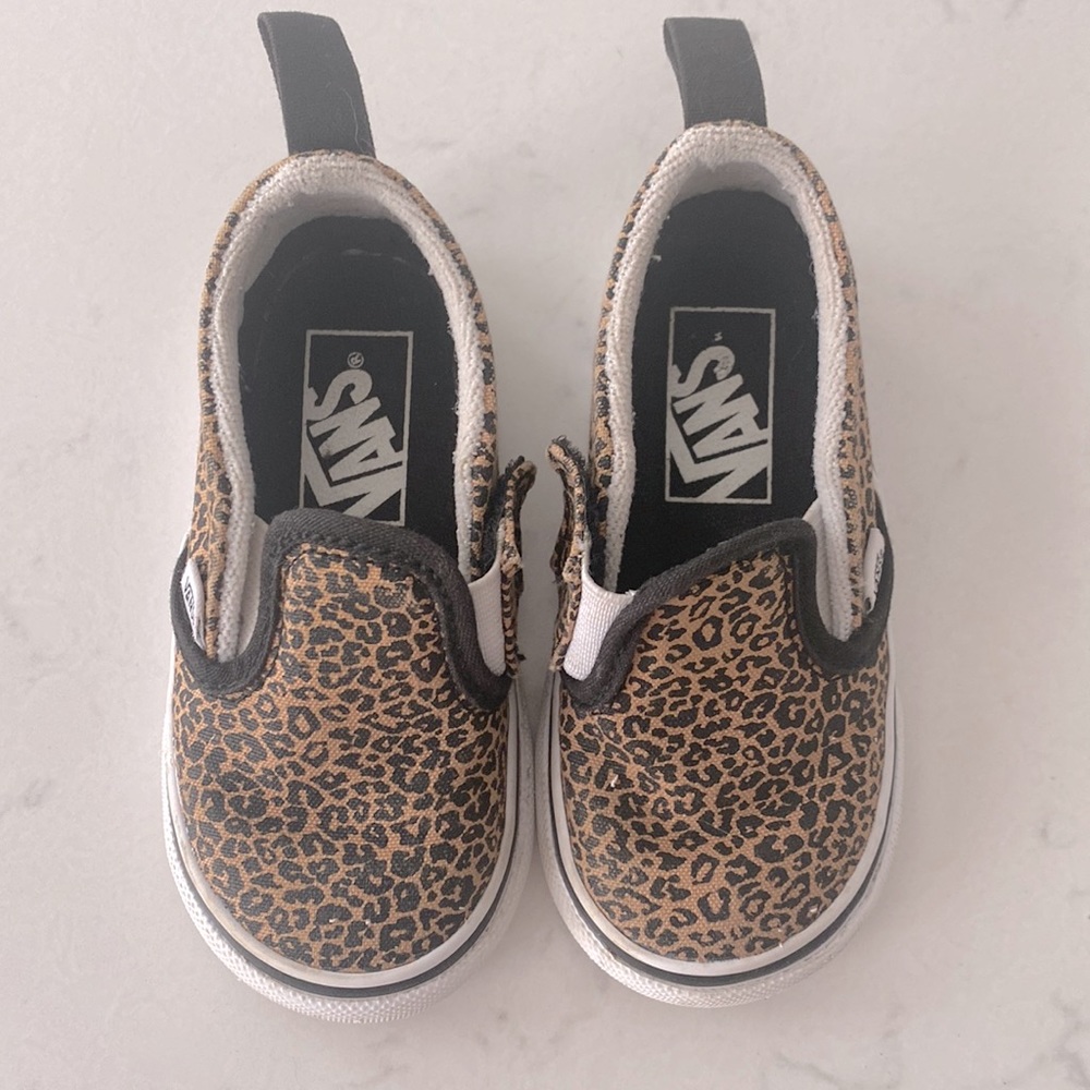 Toddler Slip-on leopard Vans